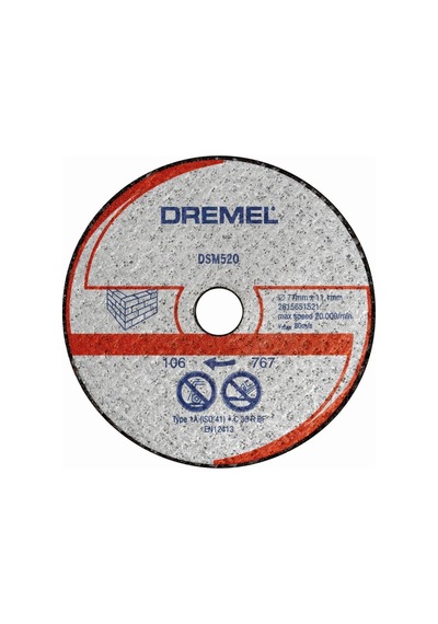 Dremel DSM520 (DSM20) Duvar Kesme Diski - 2615S520JB