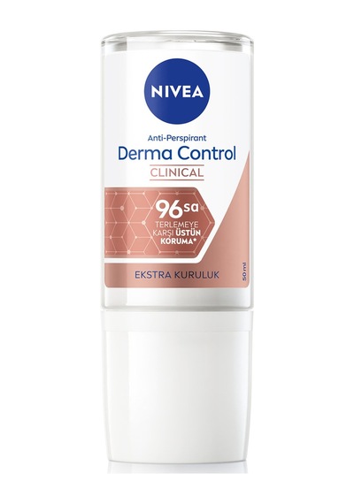 Nıvea Kadın Roll-on Deodorant Derma Control Clinical 50 Ml - 6 Adet Tarı