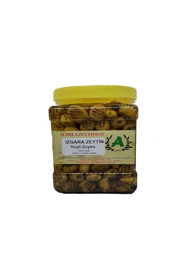 Almila Zeytinevi Izgara Yeşil Zeytin 800 G