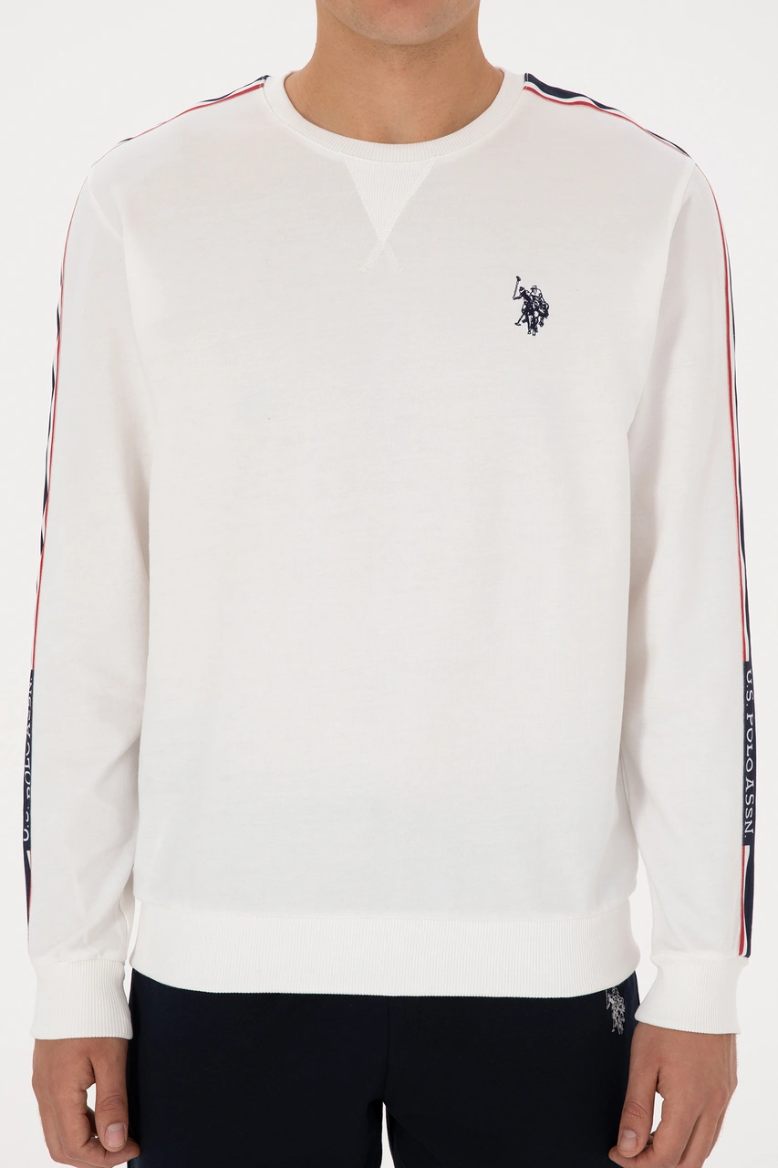 U.s. Polo Assn. Erkek Beyaz Pijama Takım 50318596-vr013 Beyaz