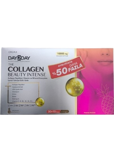 Day2day Collagen Beauty İntense Ananas 30+15 Saşe