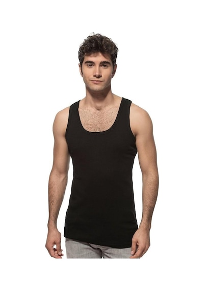 Özkan Underwear 6 Lı Paket Özkan Erkek Pamuklu Ribana Atlet 0113