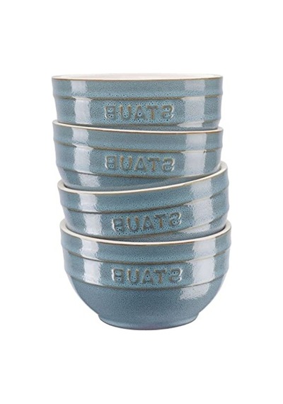 , Kase 14 Cm Set, 4'lü, Yuvarlak, Ceramic By 001 Siyah