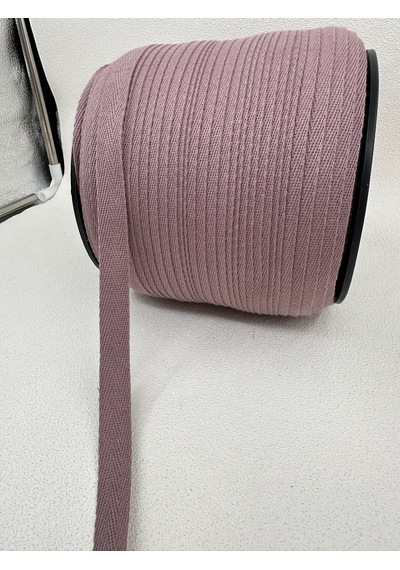 1.5 Cm Balıksırtı Şerit - 5 Metre - Gül Kurusu