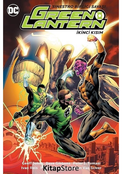 Green Lantern 7 Sinestro Birliği Savaşı İkinci Kısım- Arka Bahçe Yayıncılık