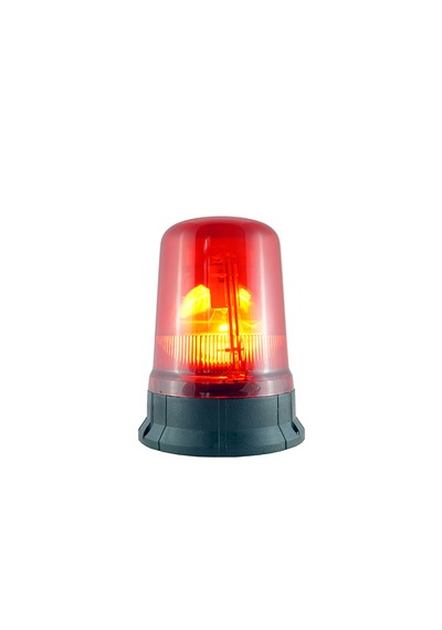 Mesan Ø140 Döner Lamba Sonsuz Vida 21w Kırmızı 12vdc Ms 8900.1.12vdc-21w