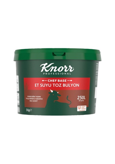 Knorr Chef Base Et Bulyon 5 Kg Profesyonel Mutfaklar İçin Tarı