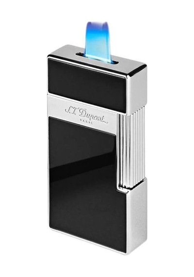 S.t. Dupont Bq Big D Chrome Shiny Black Lacquer Çakmak 25001