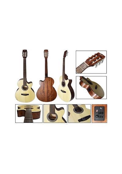 Cort Cec1 Opw Elektro Klasik Çantalı Gitar