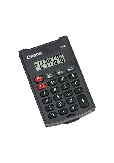 Canon AS-8 Cep Tipi 8 Hane Hesap Makinesi
