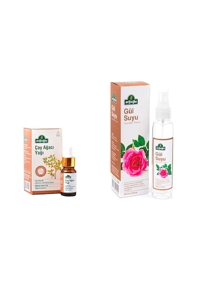 Arifoğlu Gül Suyu 125 ML + Çay Ağacı Yağı 10 ML
