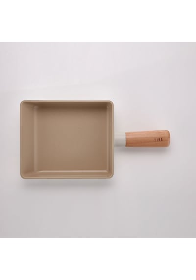 NEOFLAM FİKA ALÜMİNYUM DÖKÜM OMLET TAVA  BEJ 15 CM
