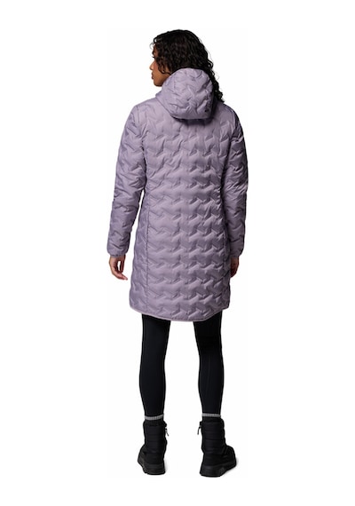 Columbia Wk0440 Delta Ridge Ii Long Down Jacket Kadın Mont-30858 Mor