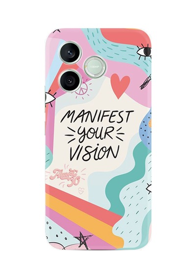 Honor 600 Lite Lna-nx1 Uyumlu Kılıf Boutique Baskılı Resimli Manifest Pcode -080