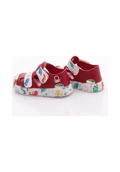 Benetton Bn-1409 Çocuk Sandalet Kırmızı
