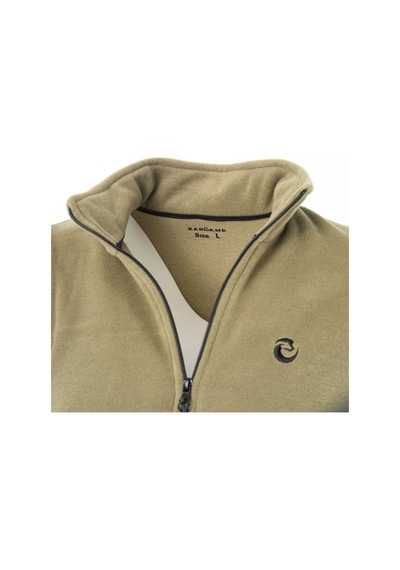 Karcamp 5 Cepli Unisex Polar Mont Ceket Haki