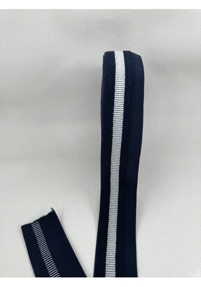 3.5 Cm Petekli Lastik-5 Metre-lacivert