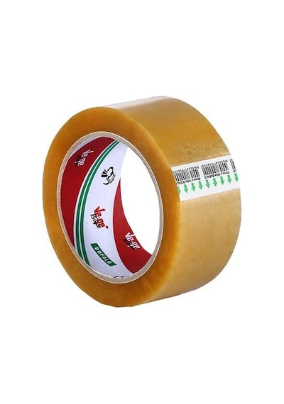 Ve-qe Şeffaf Koli Bandı, 45x100, 10 Adet Diğer