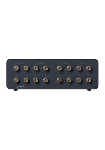 Lc30 Audio Selector Switch For Amplifiers / Speakers Black Vu-met