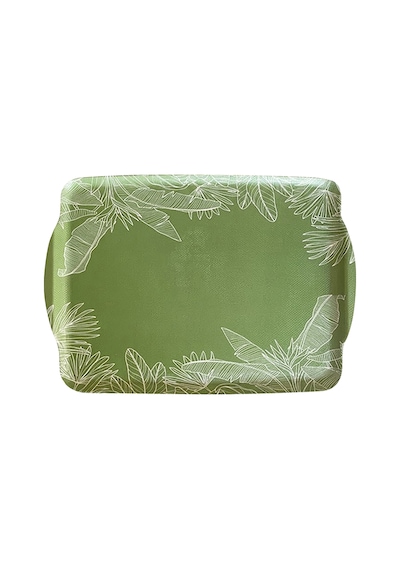Farist Home Melamin Kaydırmaz Tepsi 43 X 42 Cm