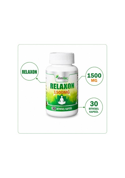 Relaxon 1500 Mg 2 Kutu 60 Bitkisel Kapsül Relaxon Takviye Edici Gıda