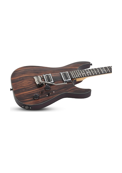 Schecter C-1 Exotic Ebony Elektro Gitar (Natural Satin)