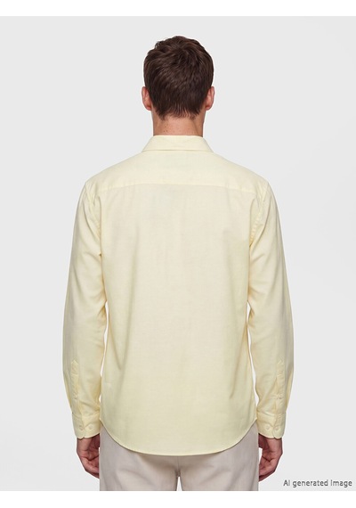 Lcw Vision Sarı Regular Fit Erkek Gömlek
