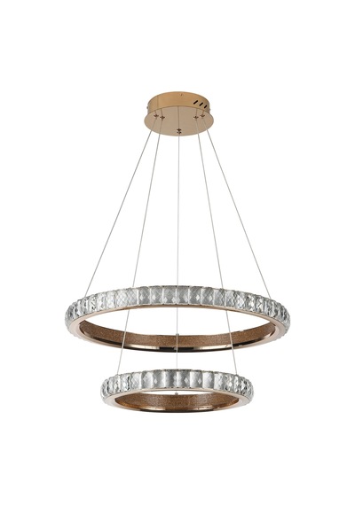 Luca 2 Katlı Gold Ledli Avize