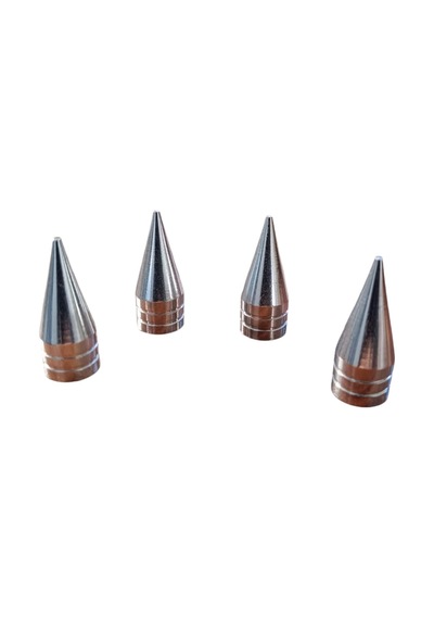 Trobus Alüminyum Sibop Kapağı Sivri Tip 4'lü 32 Mm Krom