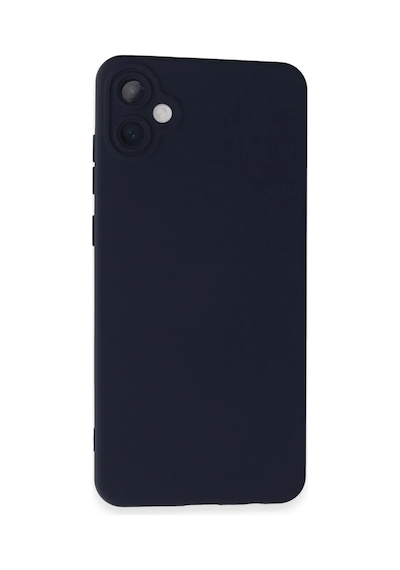 Samsung Uyumlu  Galaxy A05 Kılıf Nano İçi Kadife Silikon - Lacivert 0.2M-Çok Renkli