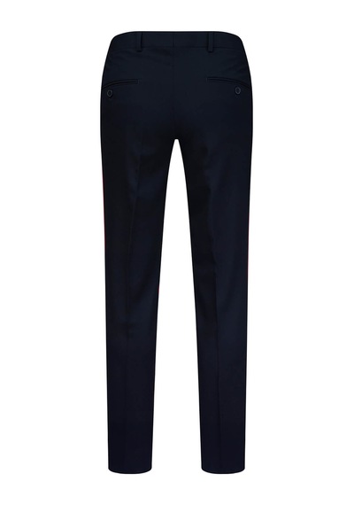 Hatemoğlu Lacivert Regular Fit Yandan Cepli Kumaş Pantolon 2963520 Lacivert