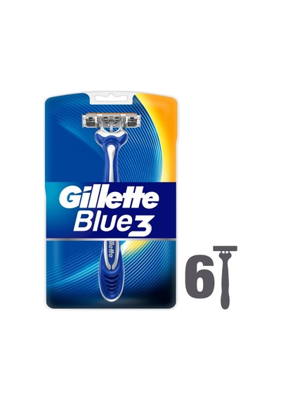 Gillette Blue3 Kullan-At Tıraş Bıçağı 6'lı