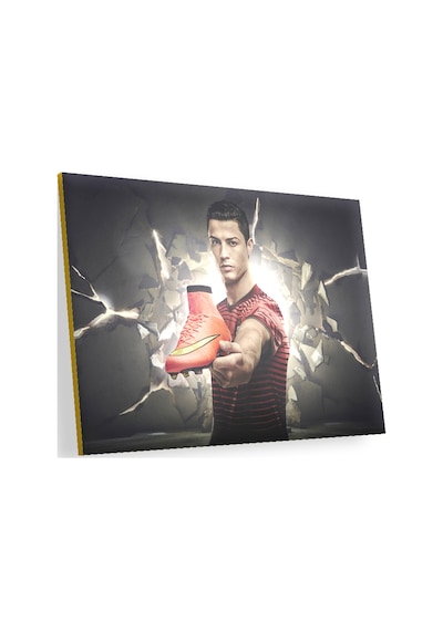 Cakasepetim Christiano Ronaldo Nike Mercurial Superfly Krampon Ahşap Mdf Tablo