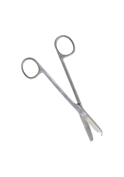 Barışhan Medikal Büyük Boy Dikiş Alma Makası 5.5inç/13.9cm Gri Eğitim Materyali