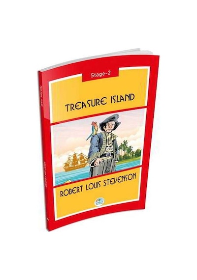 Treasure Island-Stage 2 - Robert Louis Stevenson - Mavi Çatı Yayınları