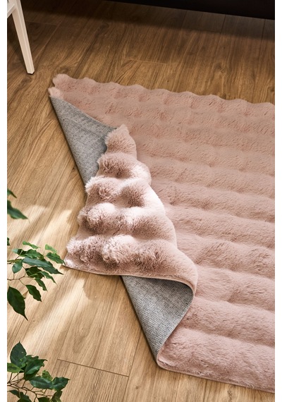 Apex Halı Molecule Peluş Halı Pudra