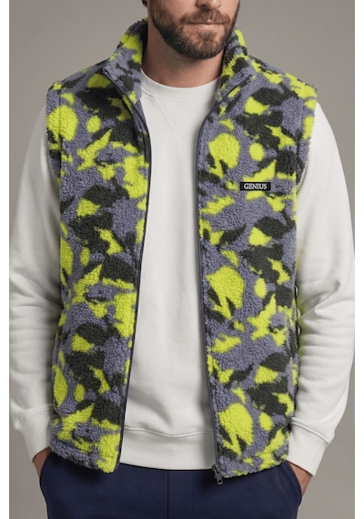 Genius Store Erkek Yelek İçi Şardonlu Sherpa Peluş Yelek Tam Fermuarlı Cepli Kuzu Outdoor Yelek Sarı Genius Store Erkek Yelek İçi Şardonlu Sherpa Peluş Yelek Tam Fermuarlı Cepli Kuzu Outdoor Yelek Sarı