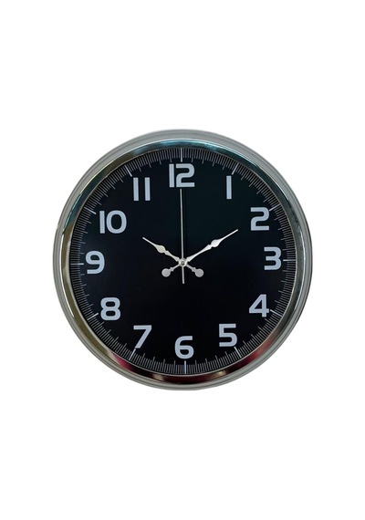 Silver Shadow 40 Cm Metal Duvar Saati Çok Renkli