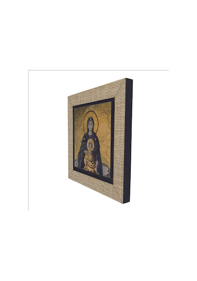 Ayasofya- Hz. Meryem Ve İsa Mozaiği Baskılı Mdf Magnet 7x7