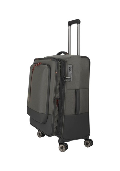 Travelite Travelit Crosslite 5.0 4w Trolley M Körüklü Orta Boy Valiz Yeşil