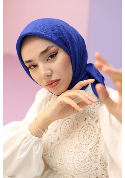 Silk Home Prime Eşarp 78005-17 Saks Mavi