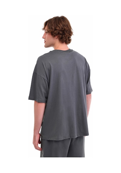 Kinetix Ml Luela 11hs102 5fx Gri Erkek Kısa Kol T-shirt Gri