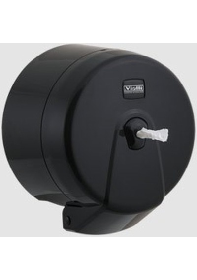Vialli K3B Mini Cimri Içten Çekmeli Tuvalet Kağıt Dispenser Siyah