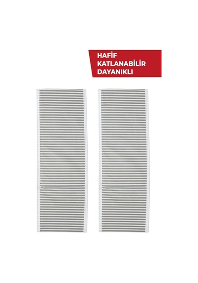 2'li Çekmece Ve Raf Düzenleyici Gri Kumaş 28 X 28 Gri Eg Diğer