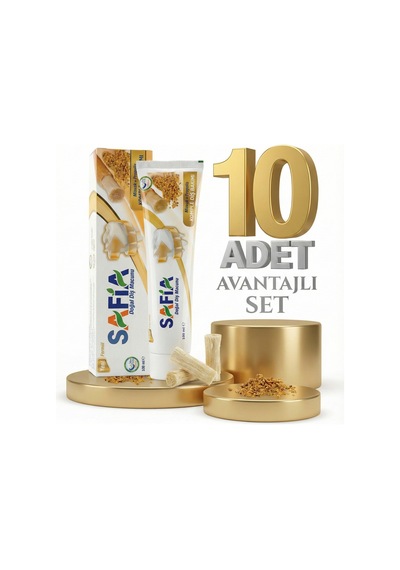 Safia Diş Macunu Misvak Ve Propolis 10x100 Ml Temel Bakım