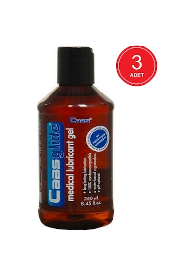 Cabs Glide Su Bazlı Kayganlaştırıcı Jel 3 x 250 ML