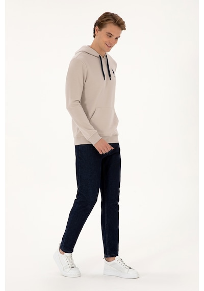 U.s. Polo Assn. Erkek Taş Sweatshirt 50307703-vr049 Tas
