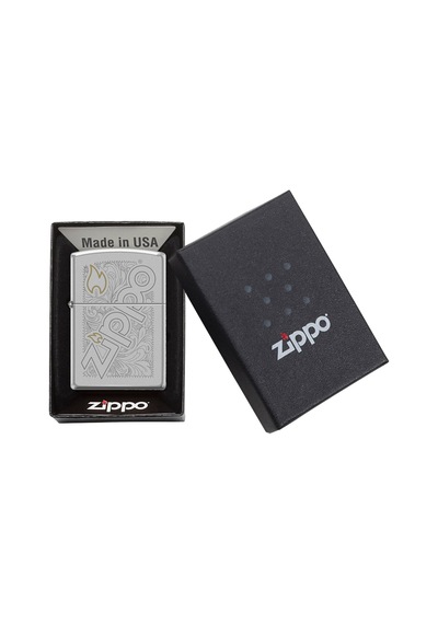 Zippo And Flame Dizayn Çakmak