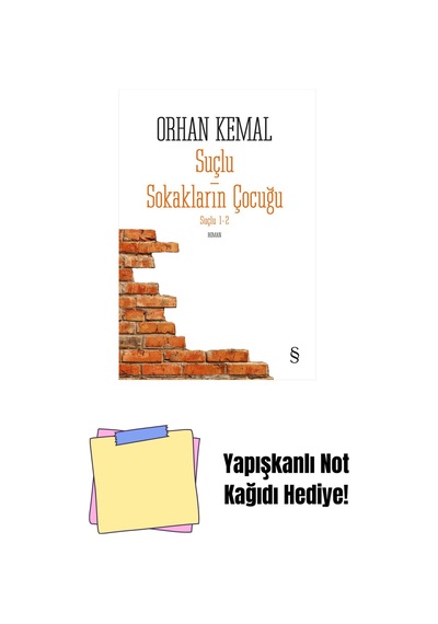 Suçlu 1-2 2 Kitap Bir Arada + Yapışkanlı Not Kağıdı