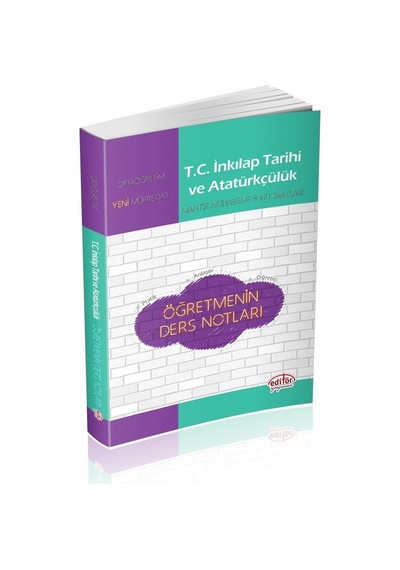 Editör T.C. Inkilap Tarihi ve Atatürkçülük Mantık